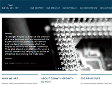 Tablet Screenshot of keensightcapital.com